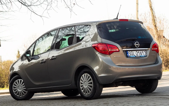 Opel Meriva cena 21900 przebieg: 169883, rok produkcji 2010 z Knurów małe 742